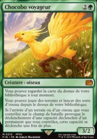 Chocobo voyageur - Final Fantasy