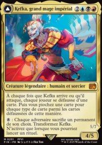 Kefka, grand mage impérial<br>Kefka, despote de la destruction