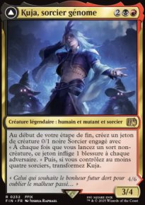 Kuja, sorcier génome<br>Kuja en transe, rebelle du destin