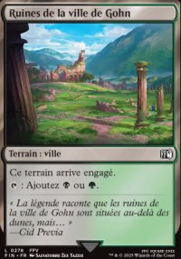 Ruines de la ville de Gohn - Final Fantasy
