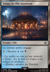 Tréno, la ville nocturne - Final Fantasy