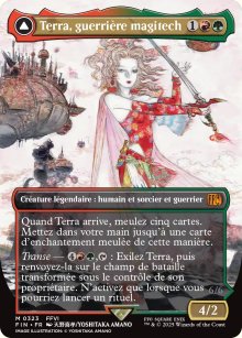 Terra, guerrière magitech<br>Terra, héritiere du sang des chimères