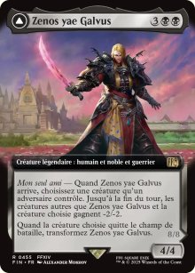 Zenos yae Galvus<br>Shinryu, rival transcendant