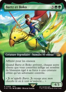 Bartz et Boko - Final Fantasy