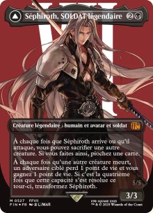 Sephiroth, SOLDAT légendaire<br>Séphiroth, ange à une aile