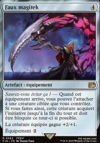 Faucille magitech - Final Fantasy