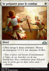 Se préparer pour le combat - 