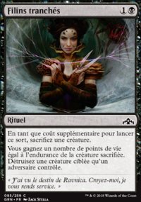 Filins tranchés - 
