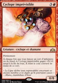 Cyclope imprévisible - 