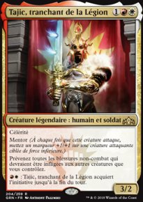 Tajic, tranchant de la Légion - 