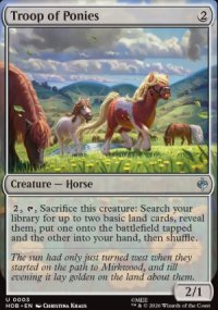 Troop of Ponies - The Hobbit