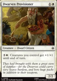 Dwarven Provisioner - The Hobbit
