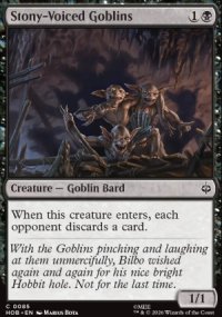 Stony-Voiced Goblins - The Hobbit