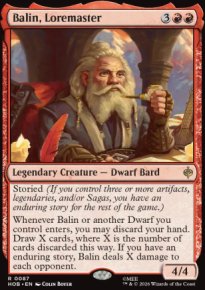 Balin, Loremaster - The Hobbit