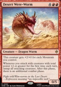 Desert Were-Worm - The Hobbit