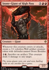 Stone-Giant of High Pass - The Hobbit