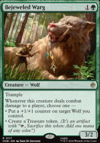 Bejeweled Warg - The Hobbit