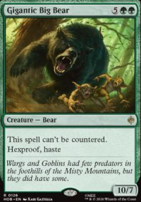 Gigantic Big Bear - The Hobbit