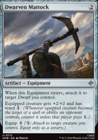 Dwarven Mattock - The Hobbit