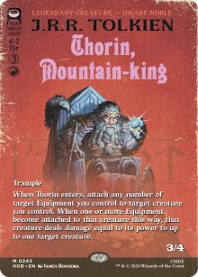 Thorin, Mountain-king - The Hobbit