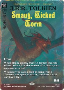 Smaug, Wicked Worm - The Hobbit
