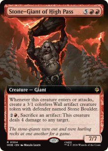 Stone-Giant of High Pass - The Hobbit