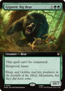 Gigantic Big Bear - The Hobbit