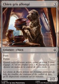 Chien gris allong� - The Hobbit
