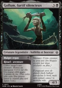 Gollum, furtif silencieux<br>Maigre repas - The Hobbit