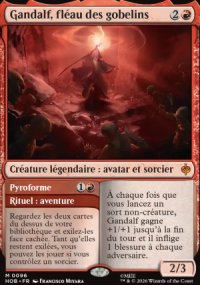 Gandalf, fl�au des gobelins<br>Pyroforme - The Hobbit