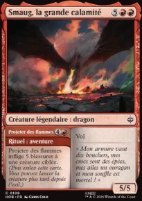 Smaug, la grande calamit�<br>Projeter des flammes - The Hobbit