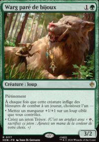 Warg par� de bijoux - The Hobbit