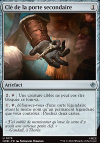 Cl� de la porte secondaire - The Hobbit