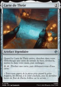 Carte de Thr�r - The Hobbit