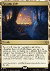 Passage elfe - The Hobbit