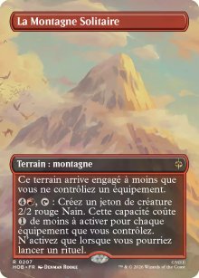 La Montagne Solitaire - The Hobbit