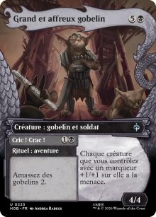 Grand et affreux gobelin<br>Cric ! Crac ! - The Hobbit