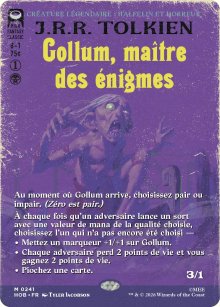 Gollum, ma�tre des �nigmes - The Hobbit