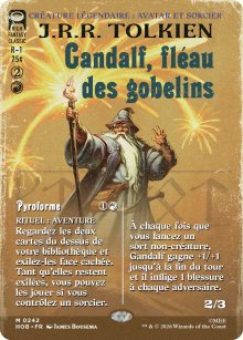 Gandalf, fl�au des gobelins - The Hobbit