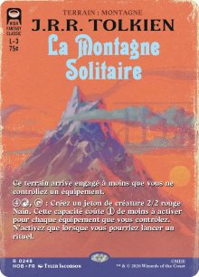 La Montagne Solitaire - The Hobbit