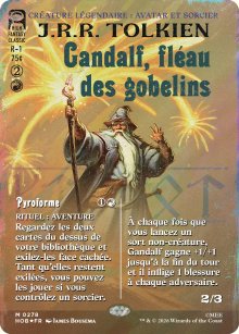 Gandalf, fl�au des gobelins - The Hobbit
