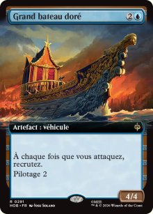 Grand bateau dor� - The Hobbit