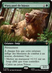 Warg par� de bijoux - The Hobbit