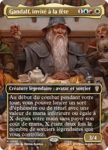 Gandalf, invit� � la f�te - The Hobbit Commander Decks