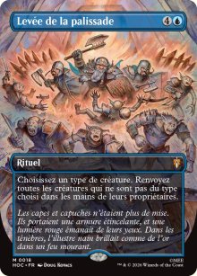 Lev�e de la palissade - The Hobbit Commander Decks