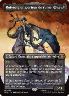 Roi-sorcier, porteur de ruine - The Hobbit Commander Decks