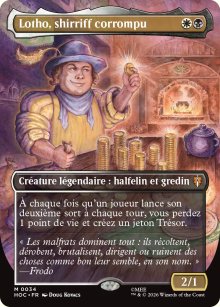 Lotho, shirriff corrompu - The Hobbit Commander Decks