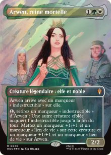 Arwen, reine mortelle - The Hobbit Commander Decks