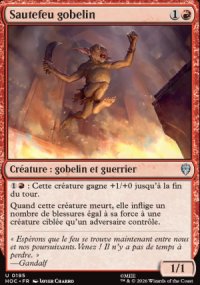 Sautefeu gobelin - The Hobbit Commander Decks