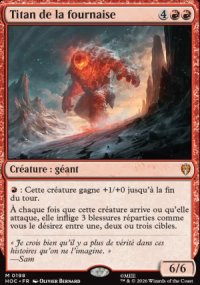 Titan de la fournaise - The Hobbit Commander Decks